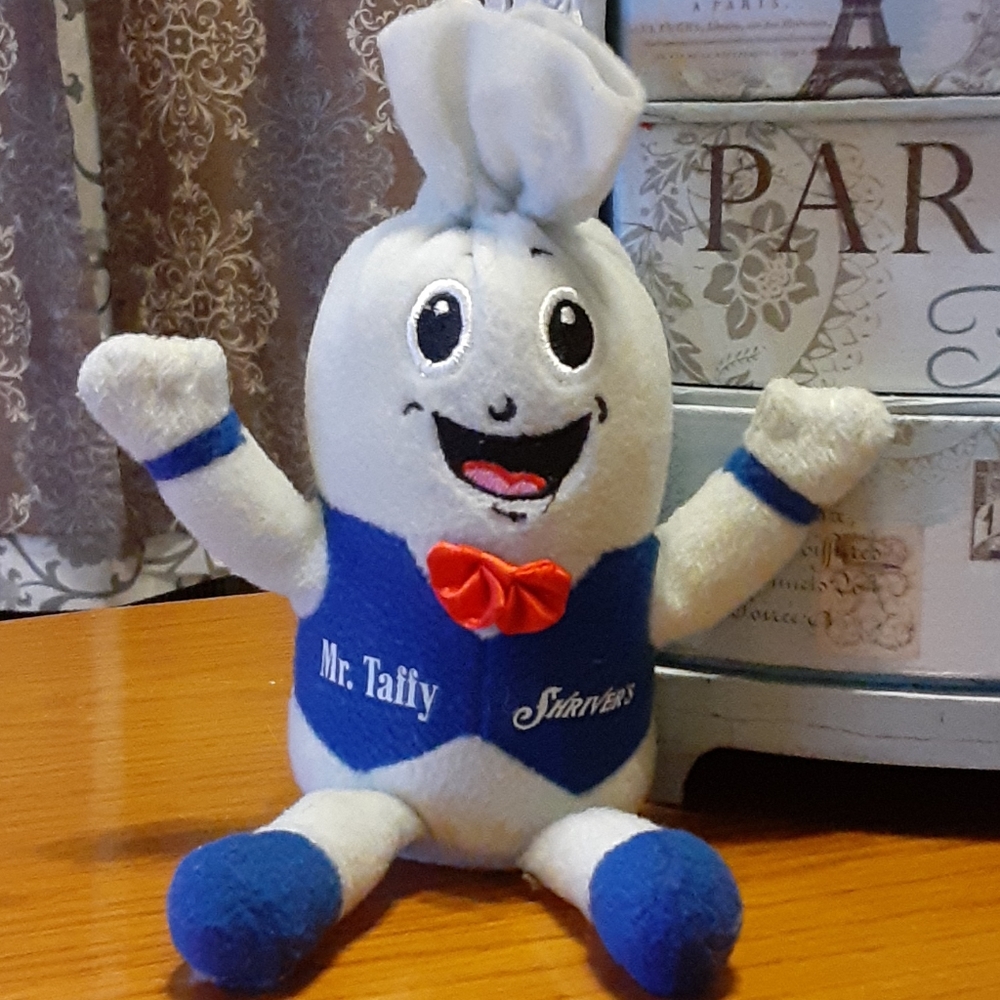 Shriver's Salt water taffy plush